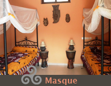 chambre d'hotes Masque Keryvonne à Lomé